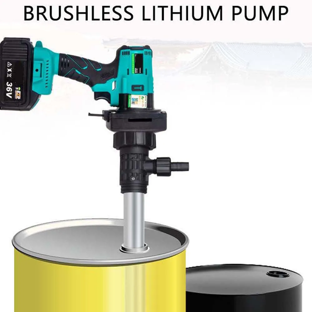 2025 Портативный электрический масляный экстрактор 36 В 750 Вт, перекачивающий насос, литиевые батареи, уличный электрический бензиновый насос