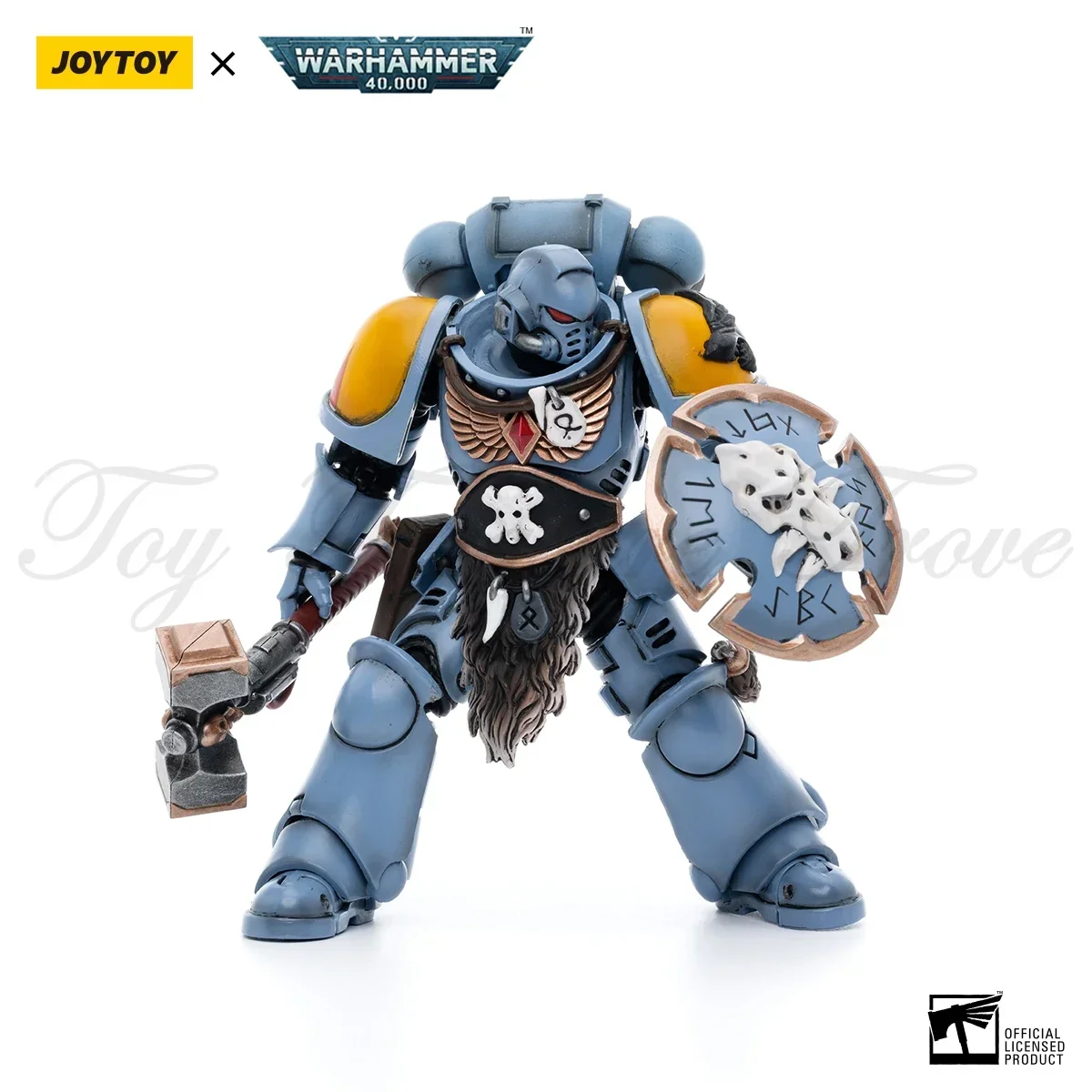 [In-Stock] JOYTOY Warhammer 40k 1/18 Action Figures Space Wolves Claw Pack five-person team Anime Military Model Collection Toys