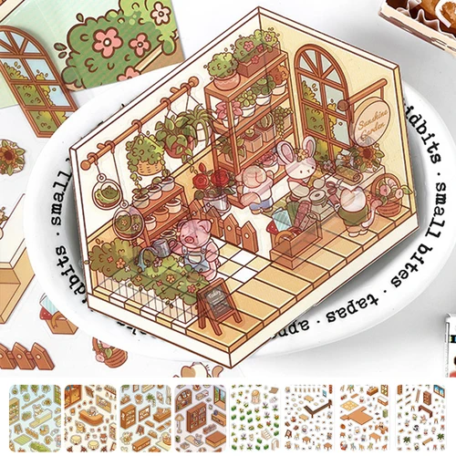 인형의 집 미니어처 액세서리, 1/12 숲 가족 가구 컬렉션 세트, 어린이 여아용 주방 요리 냄비 선물 Best5 인형의 집 미니어처 액세서리, 1/12 숲 가족 가구 컬렉션 세트, 어린이 여아용 주방 요리 냄비 선물 Best5