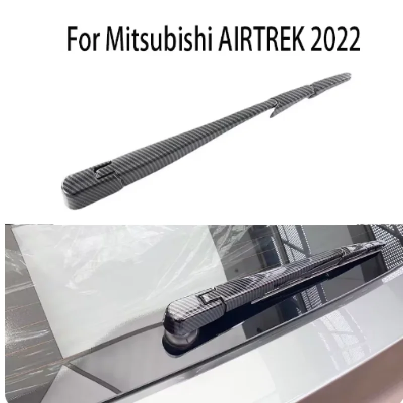 

For Mitsubishi AIRTREK 2022-2024 ABS Chrome Rear Water Wiper Cover Windshield Blade Trim Sticker