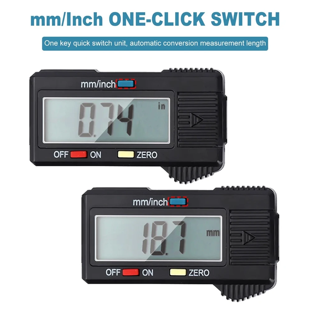 Elektronischer Schiebemesser, Schiebemesser aus Kohlefaser, Mikrometer, Digitale Waage. Die Batterie ist nicht im Lieferumfang enthalten. 0-150mm – Detail 3