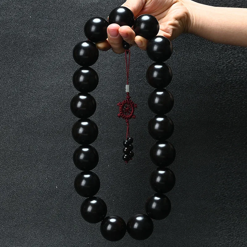 

Подвески для автомобиля из африканского эбенового дерева 30 мм, 25 мм, бусины из пурпурного сандалового дерева, подарки