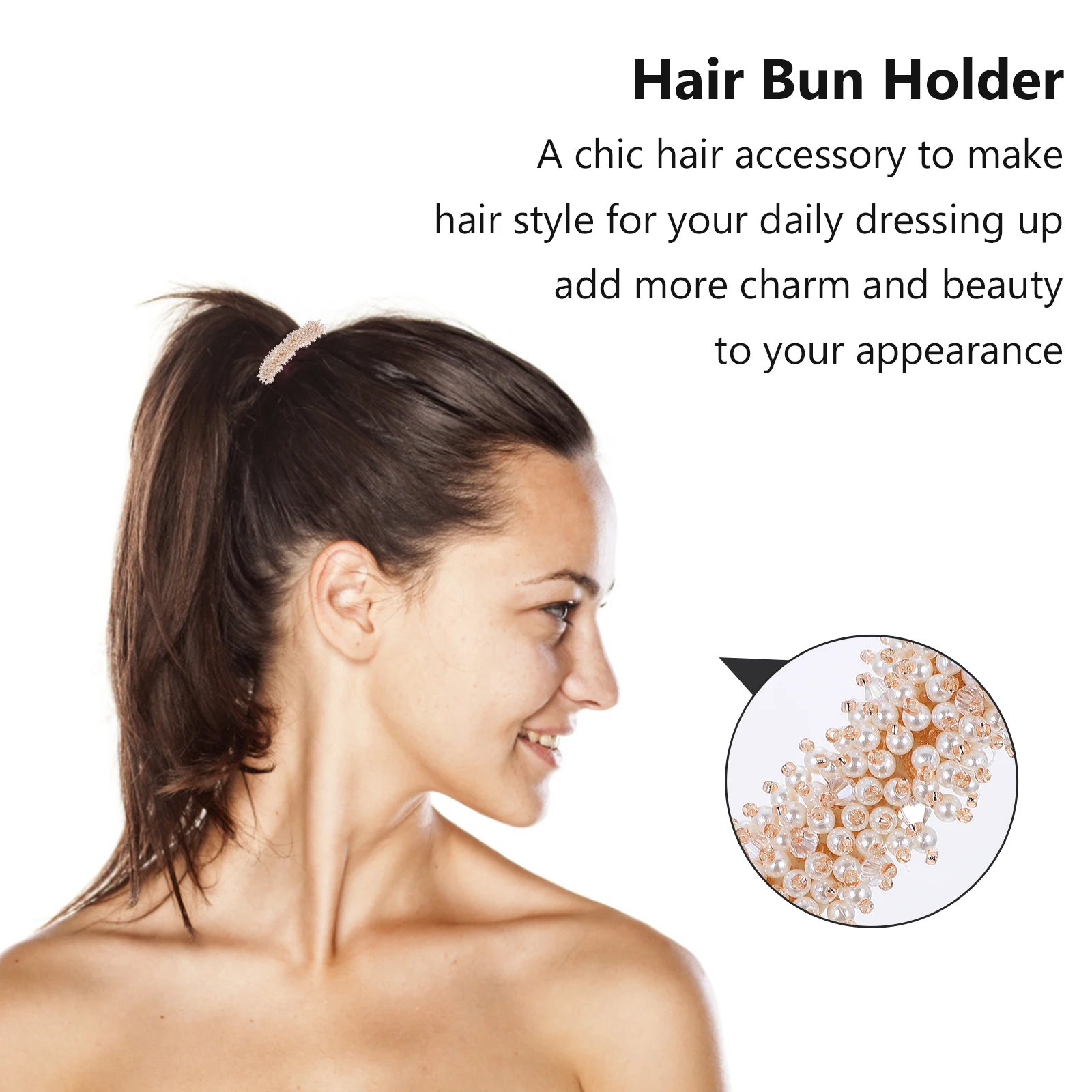 

Crystal Hairpin Bun Former Styling Tool Design Tools Holder Modelling Fashion DIY Maker