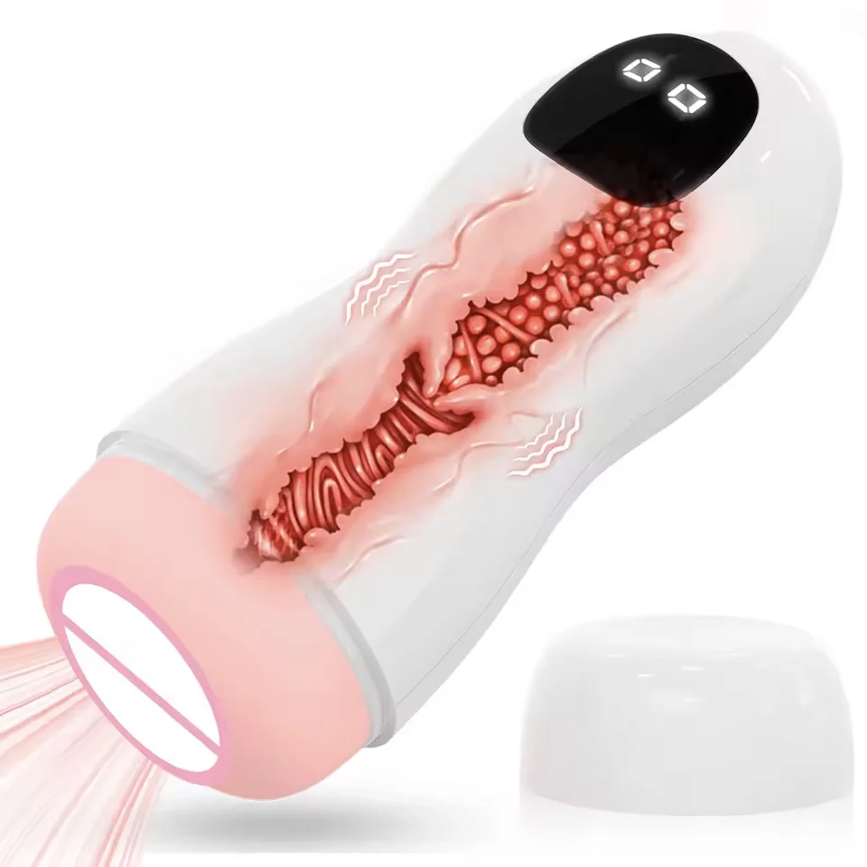 التلقائي ذكر الاستمناء كأس الاهتزاز اللسان المهبل الحقيقي جيب كس هزاز الجنس لعب للرجال اللسان آلة تهتز #2