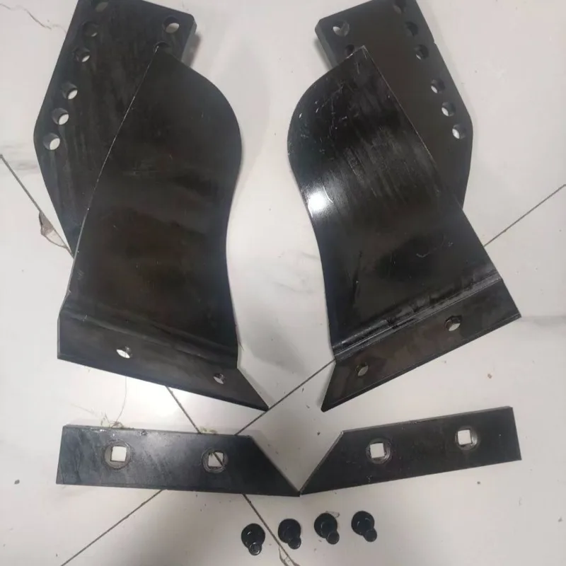 Universal Enlarged Rotary Tiller Side Plow Dual Use Ridge Making & Soil Gathering Edge Plow for Farm Rotary Tiller