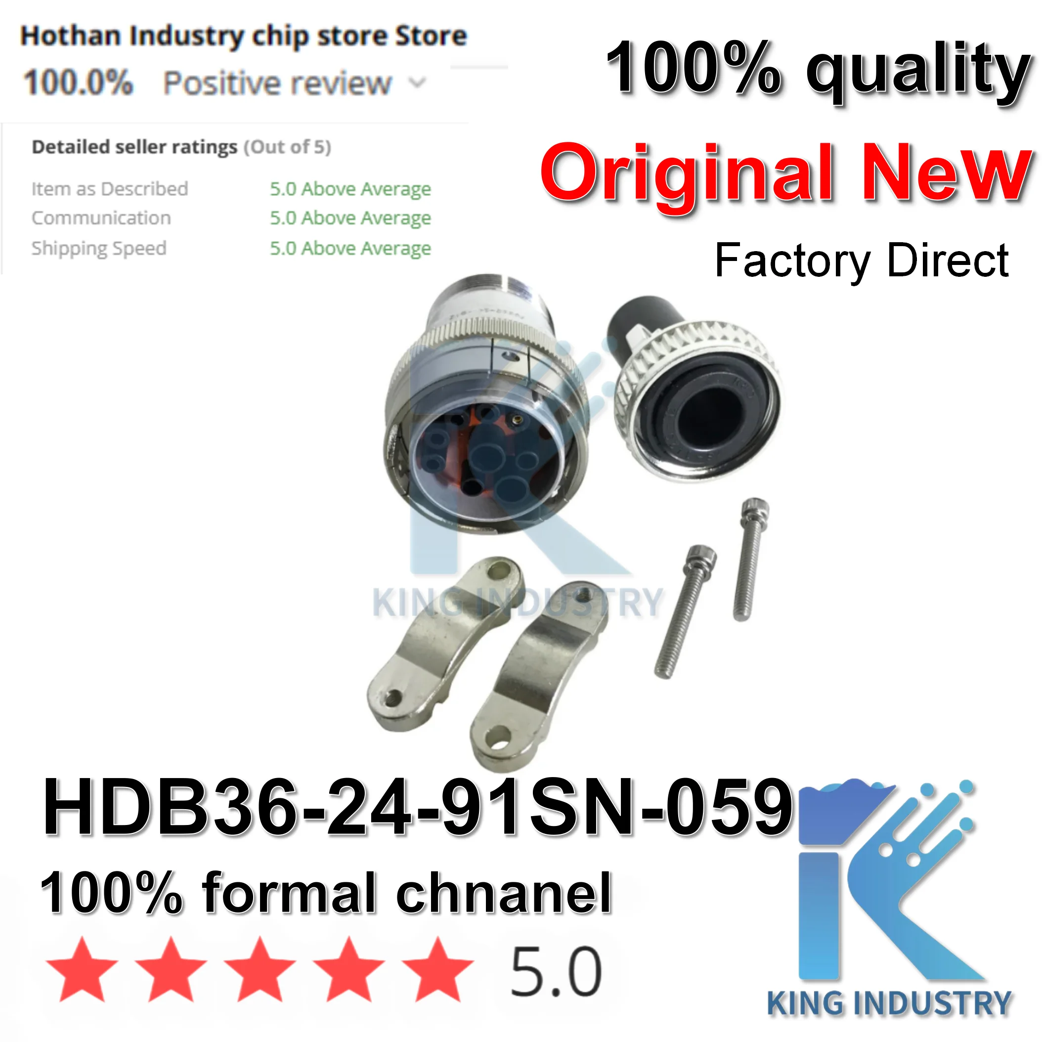 (1PCS) 100% NEW HDB36-24-91SN-059  Automotive Connectors BR AWY PL ASM