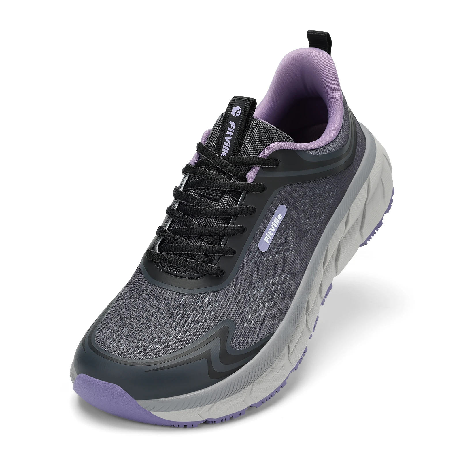 

Fitville Women'S Running Shoes Wide Toe Box Sneakers Non-Slip Athletic Tennis Walking Shoes For Swollen Feet Pain Relief