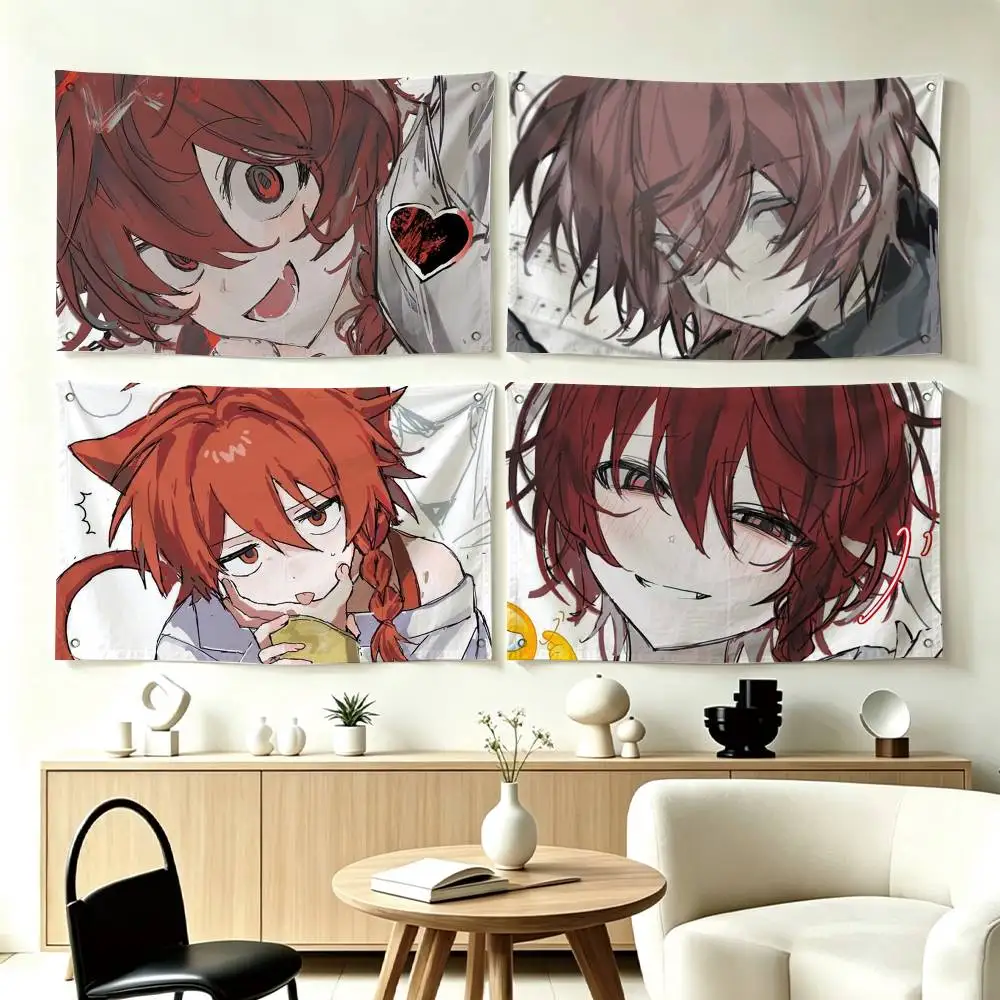 Game Z-Zeno R-Remake   Flags for Bedrooms Home Decor Items Outdoor Decors Garage Decoration Flaga