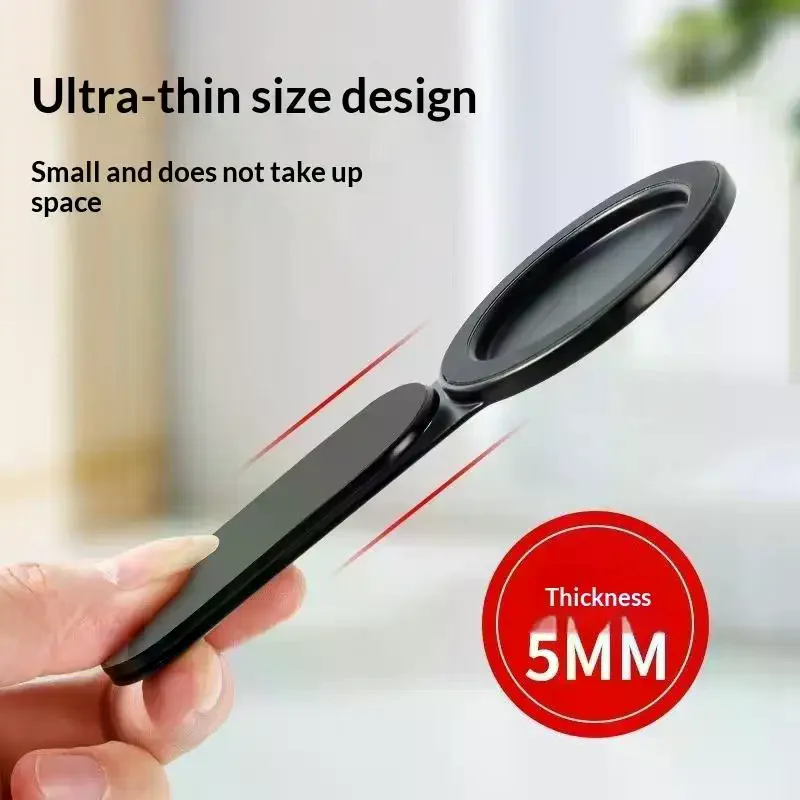 Magnetic Car Phone Holder Laptop Stand With Same Screen Display Side Foldable Rollover Camera Flat Aluminum Alloy Back
