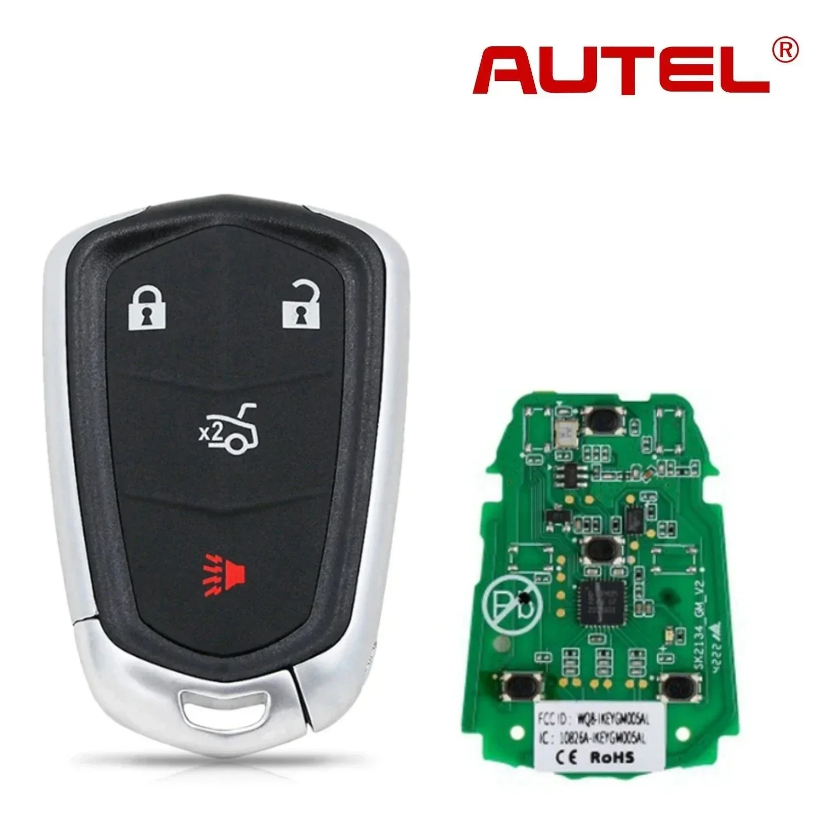 AUTEL IKEY 4B CADILLAC STYLE UNIVERSAL SMART KEYLESS PROXIMITY REMOTE IKEYGM004AL