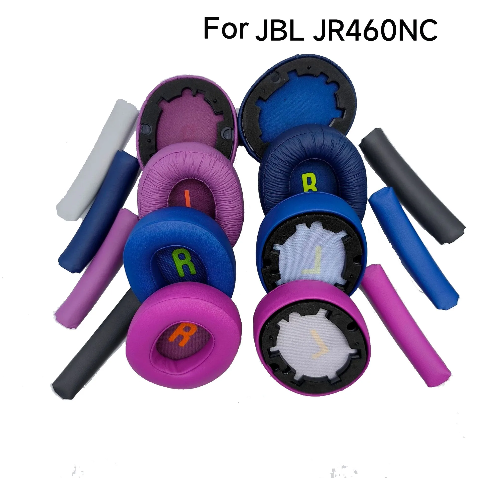 

JR460NC Earpads for JBL JR460NC JR 460NC Headphone Replacement Headband Ear Pads Cushion Cover Earmuffs
