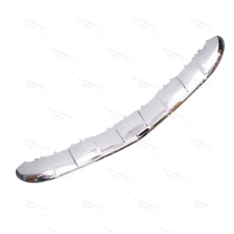 

Front bumper bright strip plating