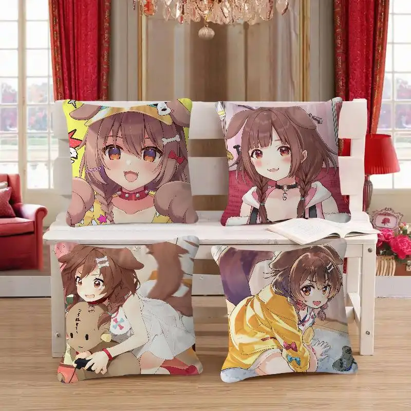 

I-INUGAMI K-KORONE Personalized Pillow Cover Kids Bedroom Wild Party Decor Pillowcase Kid Birthday Shower Gift