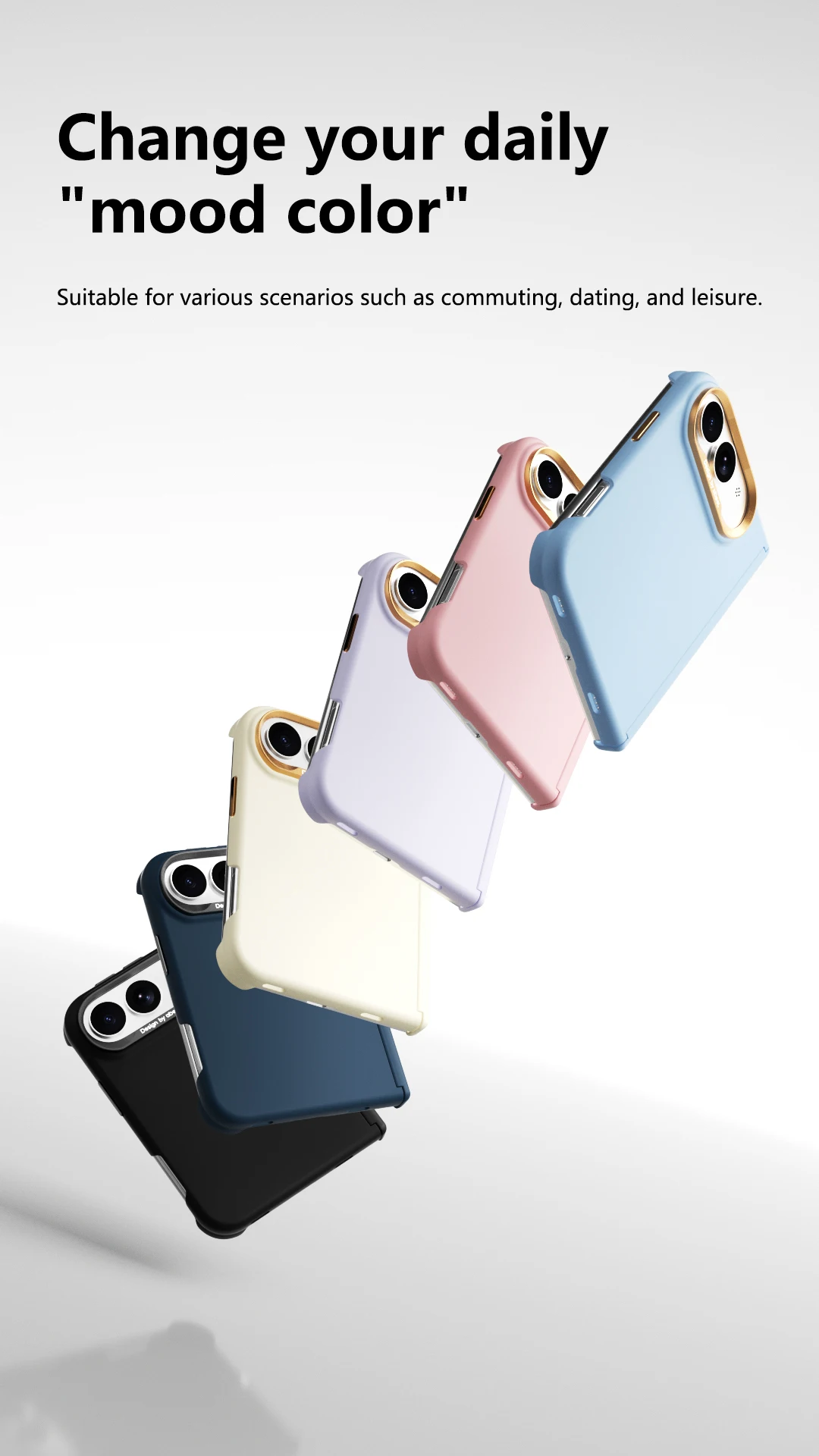 Luxury Skin for MagSafe Magnetic Phone Case, for iPhone Duo with Hinged anti Drop Protective Cover For iPhone Duo Fold Case