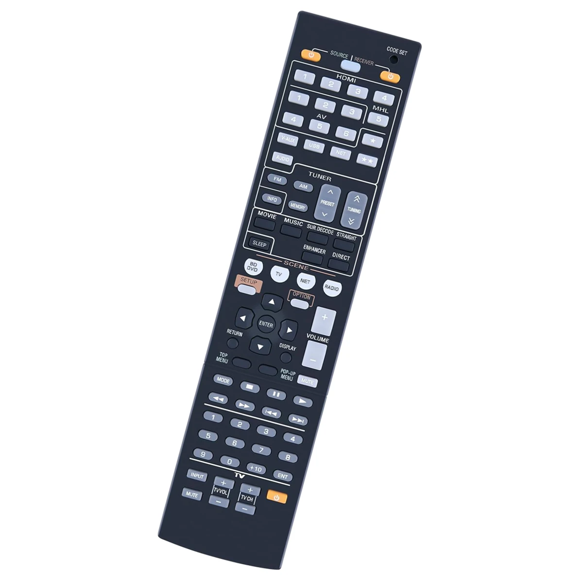 New Remote Control For Yamaha RX-V471 RX-V571 RX-V671 RX-V871 RX-A700 RX-A710 RX-A720 Audio AV A/V Receiver