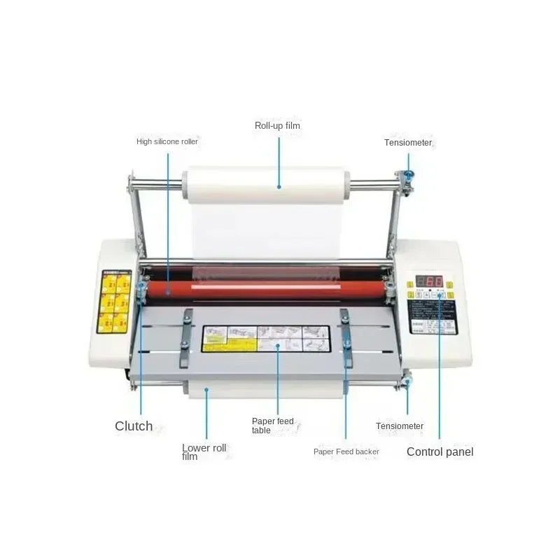 Hot Laminating Machine A3+ Hot And Cold Laminating Machine Film Photo Laminating Machine 1.1m/min 9350