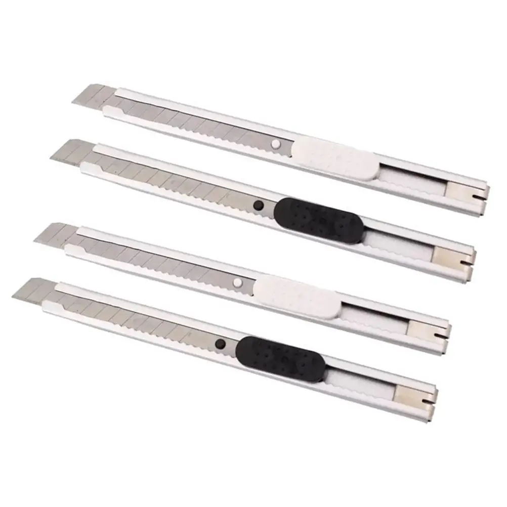 4pcs-metal-paper-cutter-retractable-utility-cutter-sharp-lightweight-safety-lock-suitable-for-school-office-craft-projects-paper