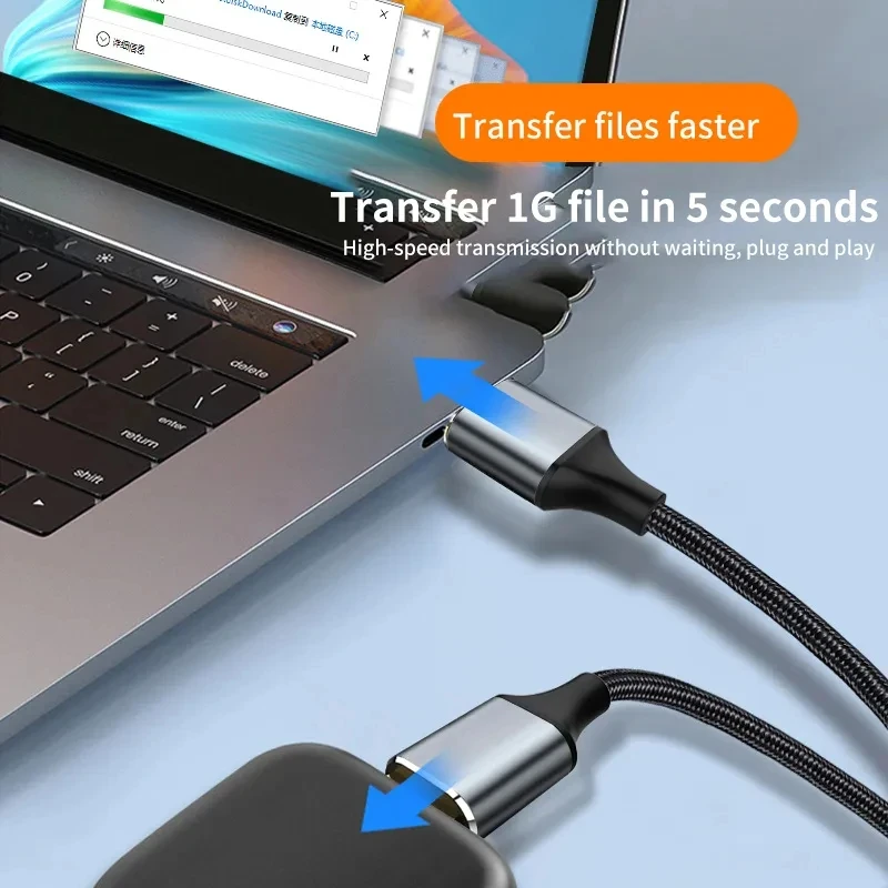 USB 3.0 Cable USB Extension Cable Male to Male 5Gbps USB 3.0 Data Extender Cord for PC TV PS4 Laptop USB to USB Extension Cable