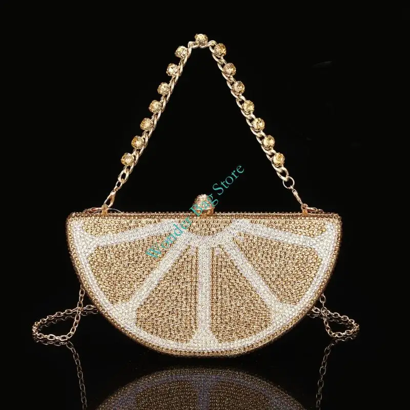 

H3CB Сумка Dynamic Fruit Plan Дополнительная лицевая часть, украшенная кристаллами Изменяемые стили ношения Постоянный партнер