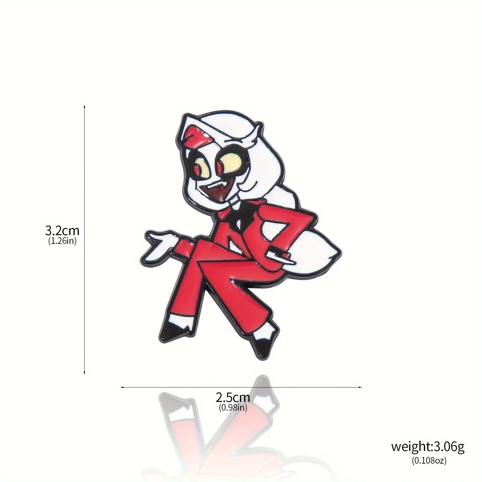 10Pcs/Set Hazbin Hotel Enamel Lapel Pin – Retro Gaming Cartoon Brooch, Collectible Pin for Backpack, Hat, or Clothing Accessory