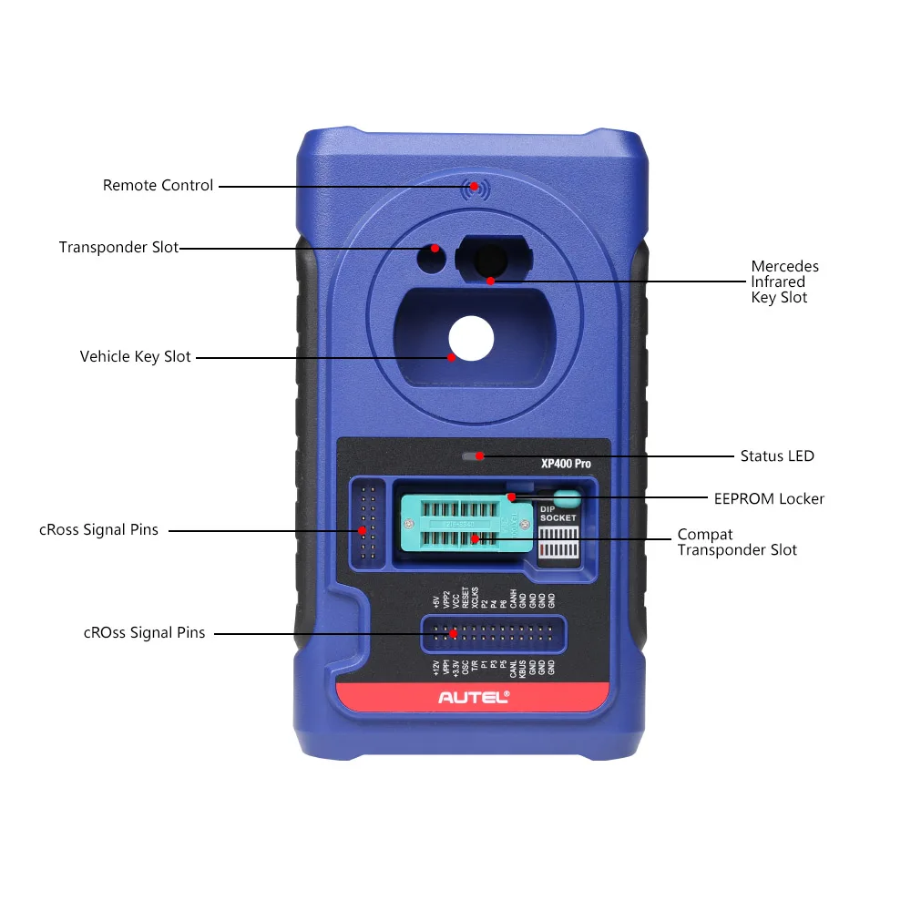 Autel XP400 PRO Key and Chip Programmer Used with Autel IM508/IM608/IM608PRO/IM100/IM600, Upgraded Version of XP400 view 3
