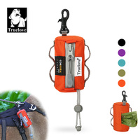Truelove Dog Poop Bag Dispenser Pet Trash Sack Case Carrier Outdoor Clean Accessories With Hook Clip Leash For Walking Running
