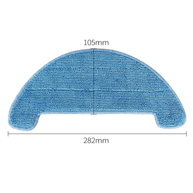 8Pcs Replacement For Polaris PVCR 1026 1226 1090 3200 Mop Cloths Rag Robotic Vacuum Cleaner Spare Parts