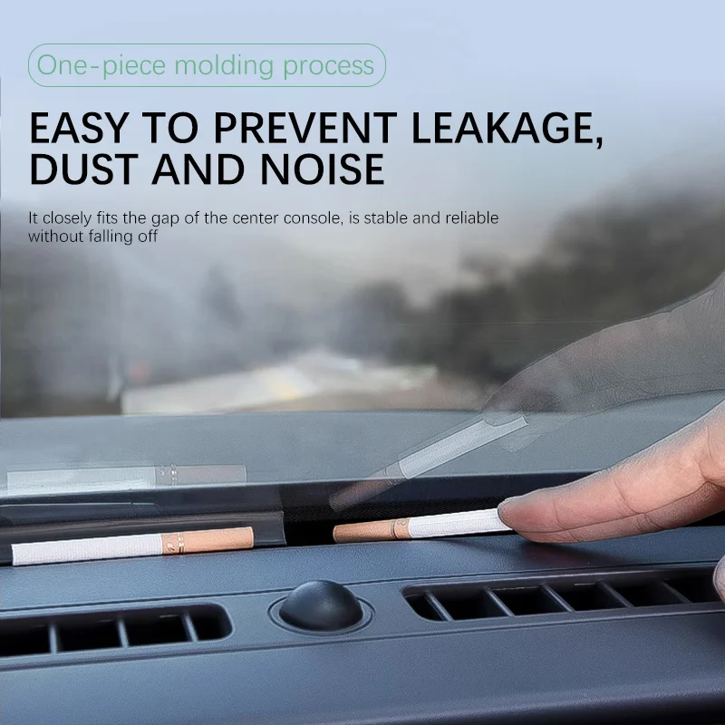 ملحقات تجديد السيارة الداخلية لـ Lynk & Co 05 شرائط عزل لوحة القيادة للتحكم المركزي للسيارة شريط عازل للصوت