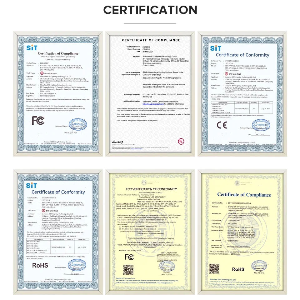 WS2811 Striscia LED RGB 5050 SMD indirizzabile 30 48 60 96 144 LED Esterno 1 Controllo IC 3 LED Luci LED normali luminose DC12V