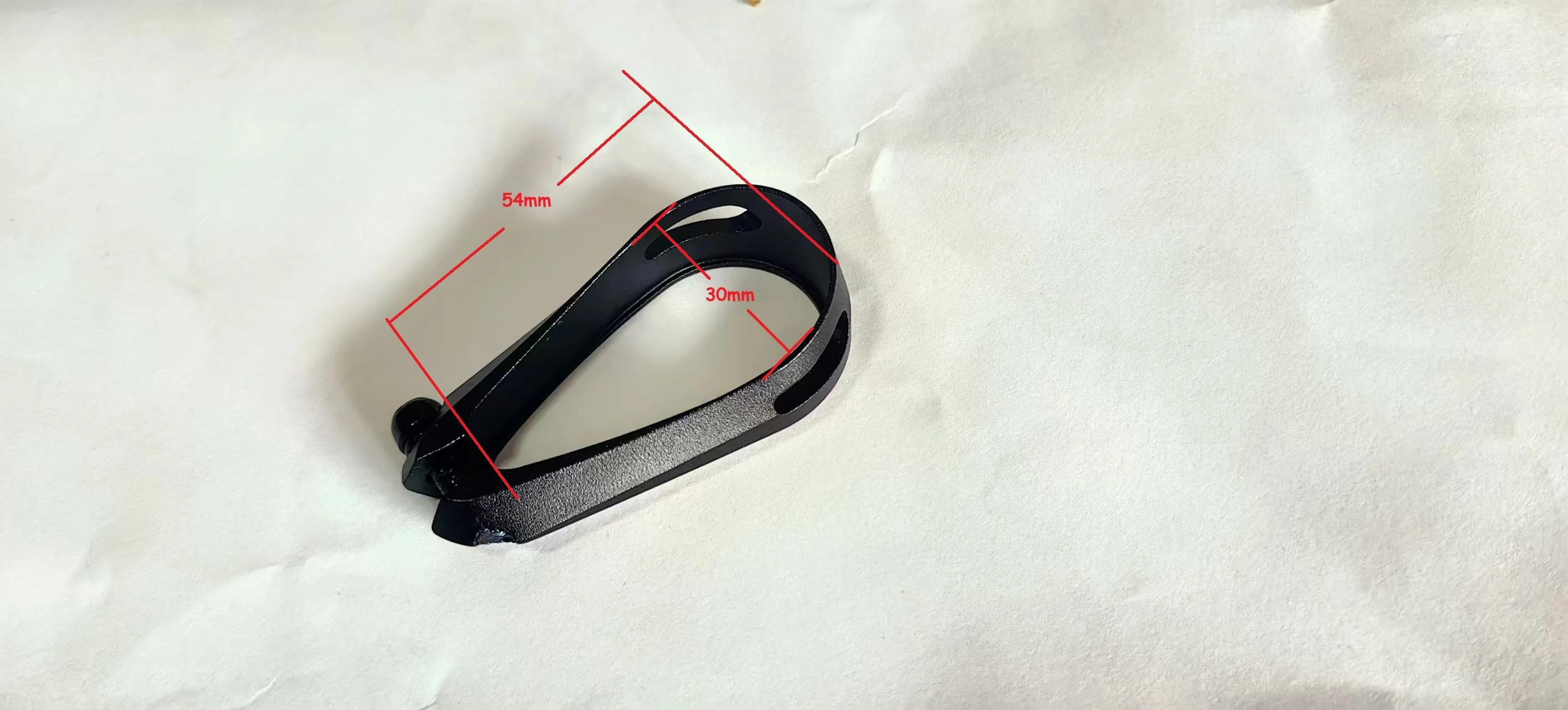 Road Bike Seatpost Clamp Aero 54 x 30 mm bicycle Seat post collar alloy