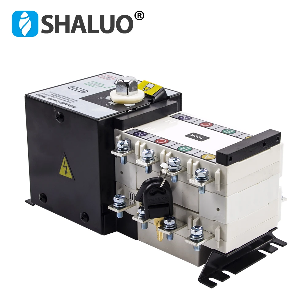 Imagem -04 - Interruptor de Transferência Automática do Poder Duplo Interruptor Tensão do Controle Gld800 4p 800a 4p Gerador do Ats C.a. 220v