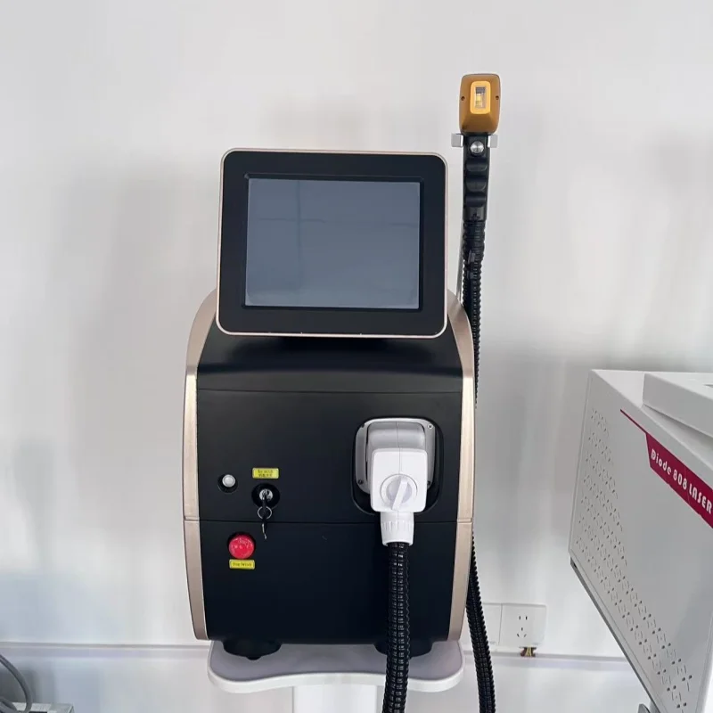 40 Million Shots Professional Diode Laser Hair Removal Machine Painless Ice Titanium Diode Triple Wave Laser Epilator Women