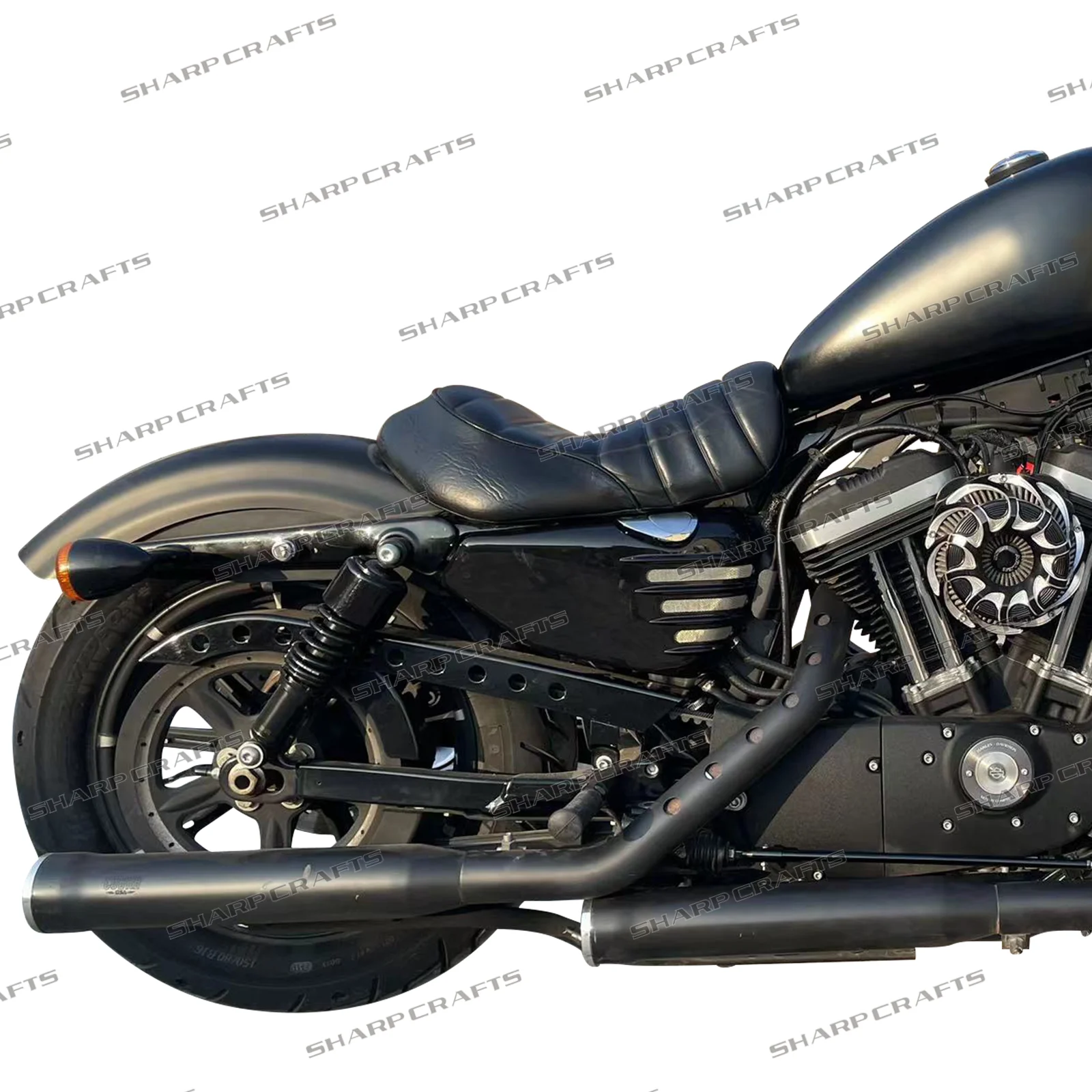 Motorcycle Accessories Battery Side Fairing Covers For Harley Davidson 2004-2013 Sportster XL 1200 883 FORTY-EIGHT XL883 XL1200
