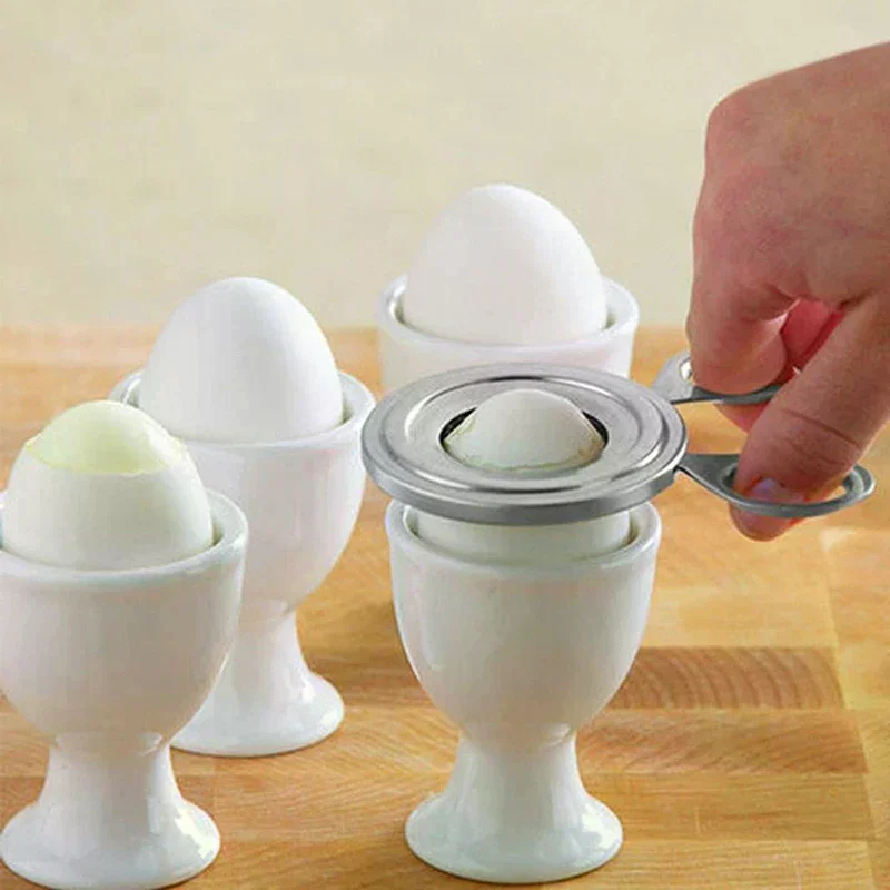 Boiled Egg Cutter Egg Scissor Kitchen Tool Stainless Steel Egg Cutter Boiled Egg Shell Scissor Peeling Tool Kitchen Accessories
