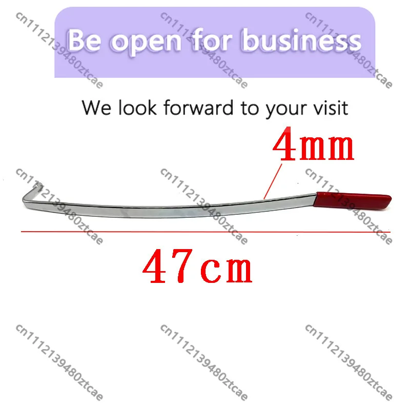 Curved Hook Slide Rod Car Fender Skirt Dent Repair Tool Paintless No Sheet Metal