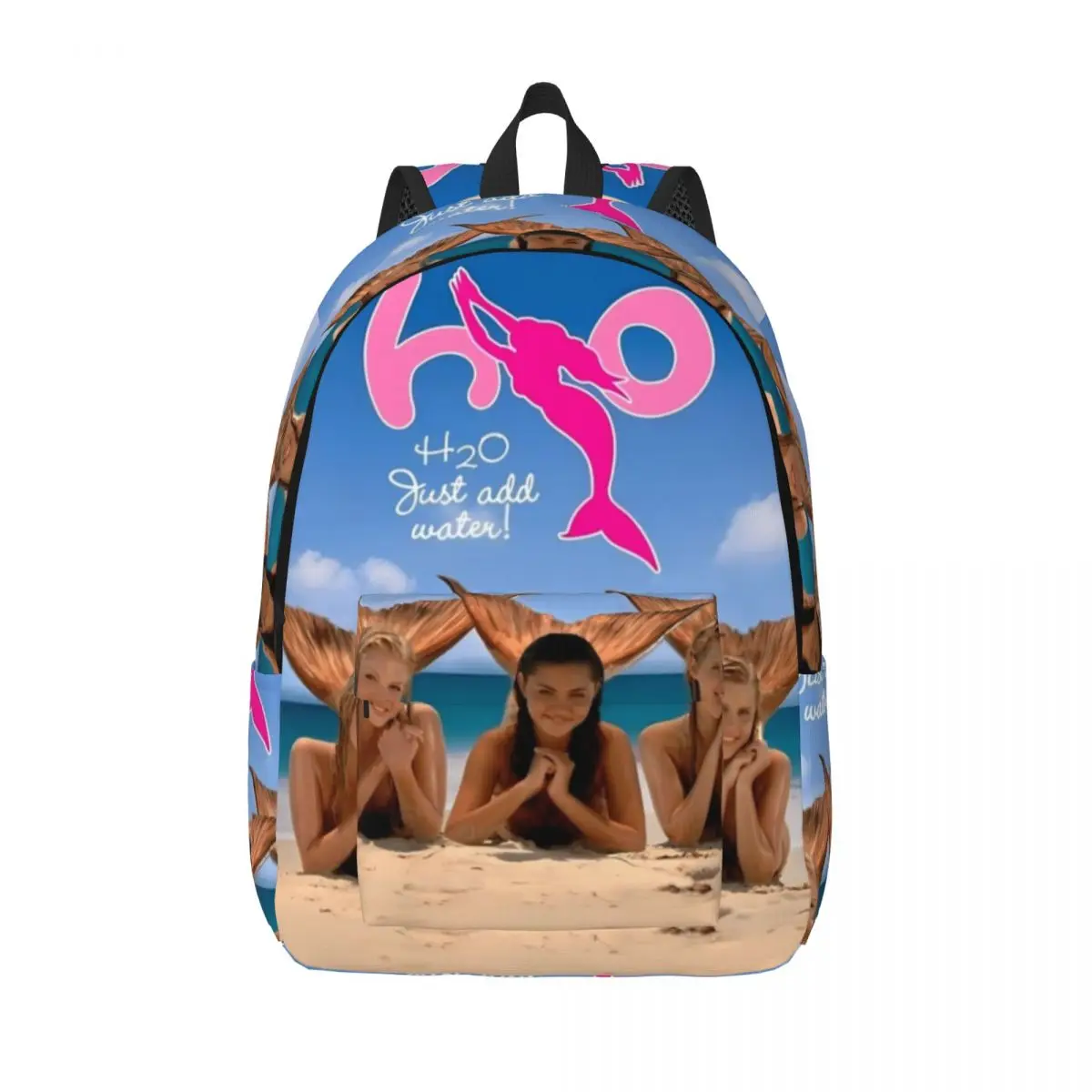 

H20 Just Add Water Student Backpack School Bag Hiking Travel Daypack for Men Women Bookbag Shoulder Bags