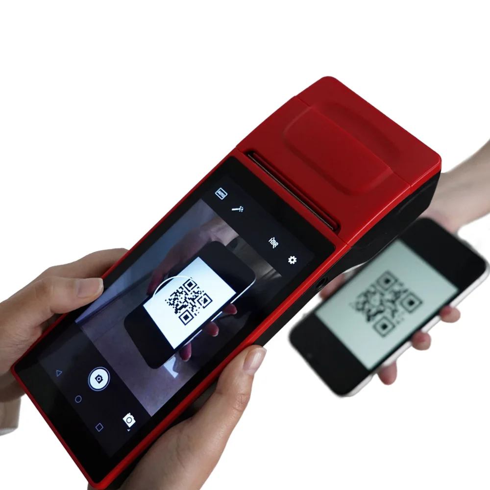 

Handheld Mobile WIFI GPRS Online Order Printer Portable Wireless Ticket Printer For Bus Lottery Parking