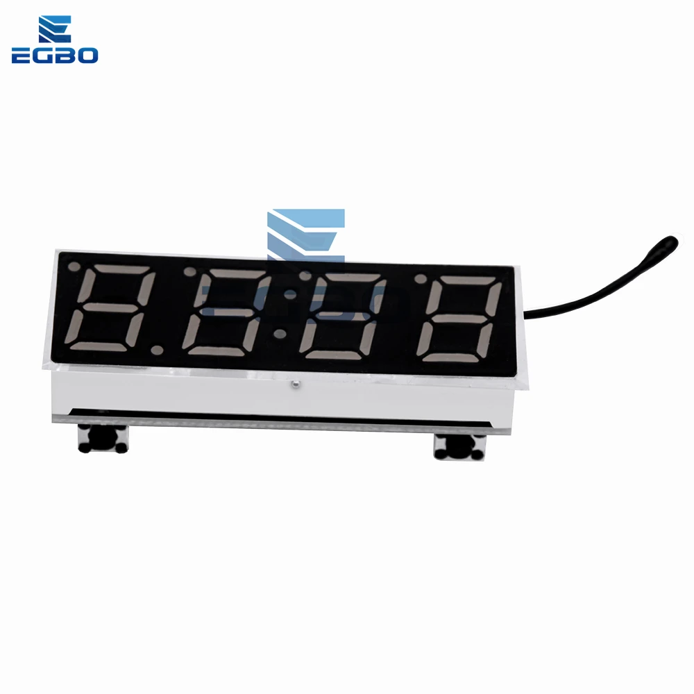 3-in-1 LED RX8025T Digital Clock Module with Temperature and Voltage Display DC5-30V Suitable for Arduino DIY Projects