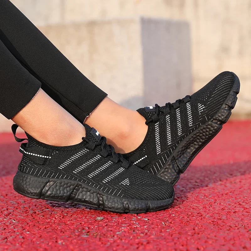 Fashion Women Running Sneakers Breathable Outdoor Lace Up Casual Shoes Women's Lightweight Tenis Feminino for Most Popular 2025