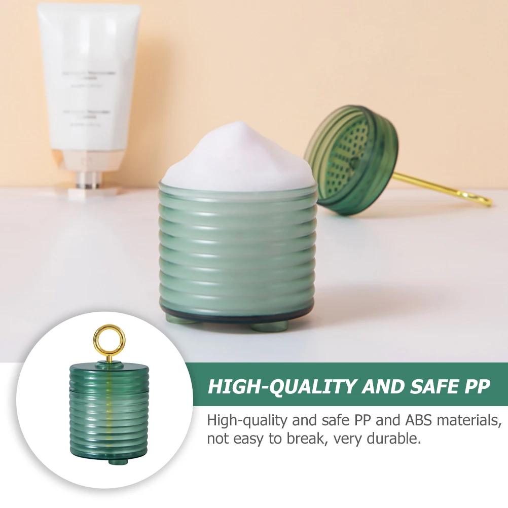 

1Pcs Facial Cleaning Foam Maker Portable Lightweight Bubble Bottle for Face Wash Soap Bath Durable Foaming Tool Easy Operation