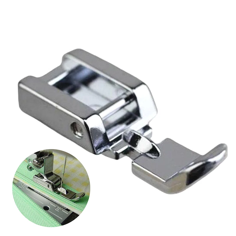 Multifunction Electric Sewing Machine Accessories, Zipper Presser Feet, Low Bar Snap-On Compatible