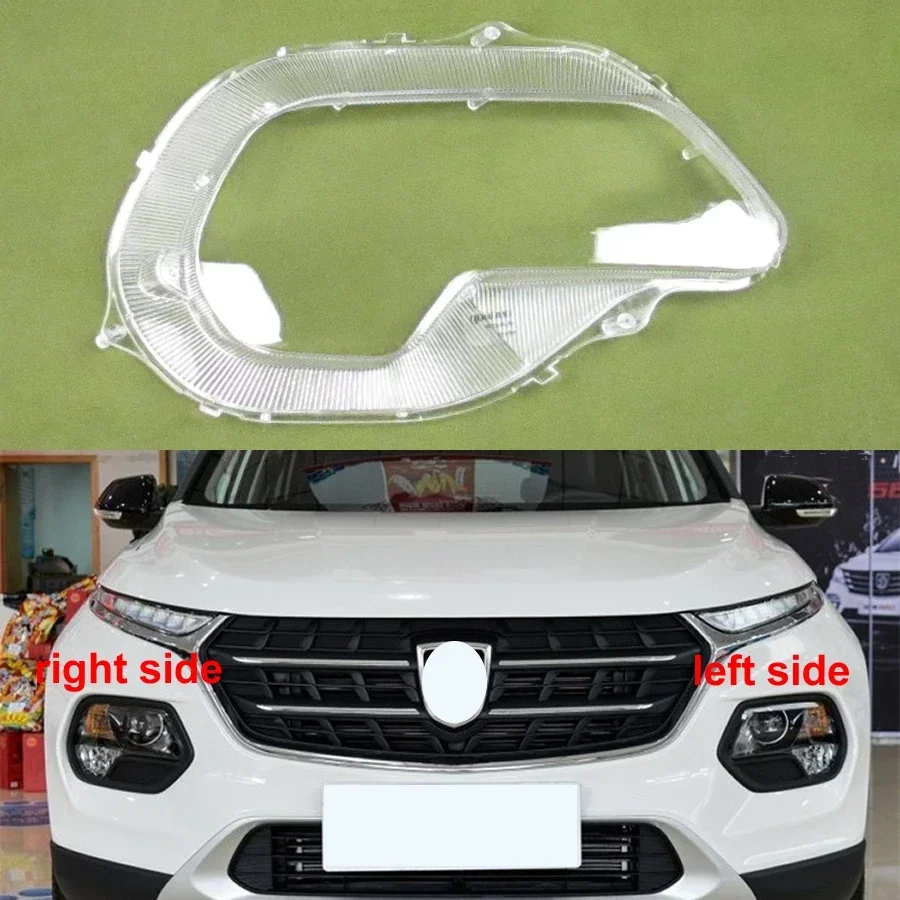 For Baojun 510 2017 2018 Headlight Cover Transparent Lampshade Headlamp Shell Lens Plexiglass Replace Original Lens