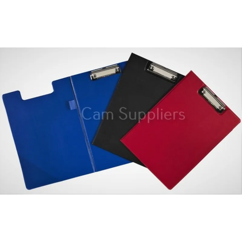 Portapapeles A+ A4 Foolscap plegable, portalápices plegable, gancho colgante, bolsillo de esquina