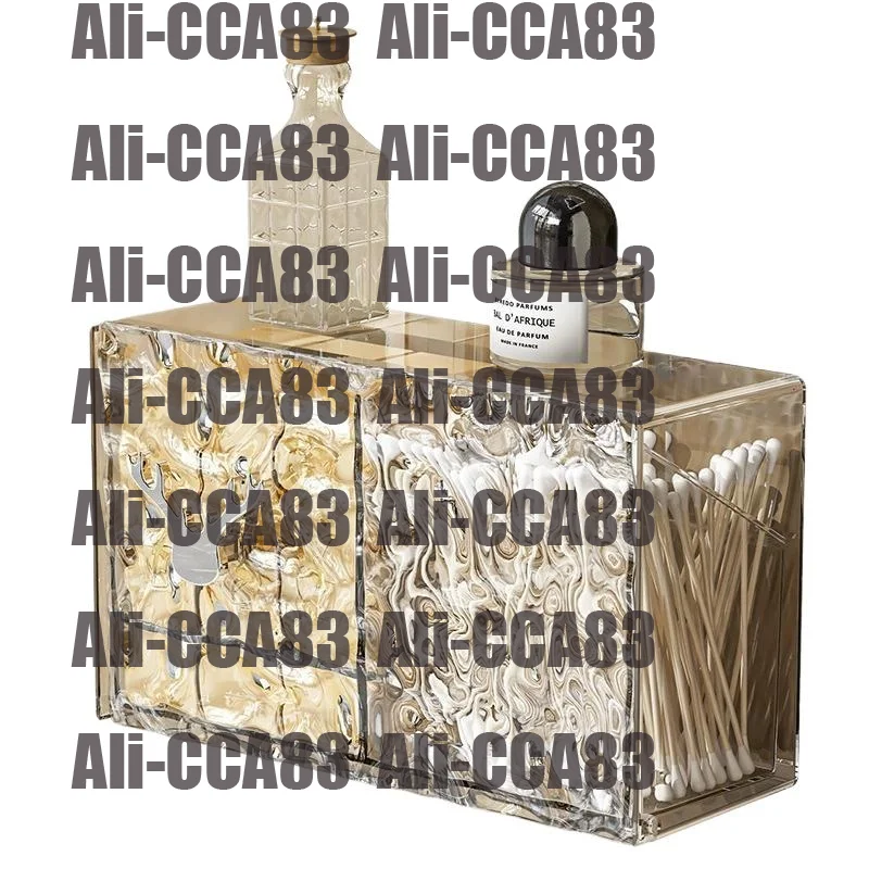 CCA83-Multi-functional Makeup Organizer With Glacier Patterns: Perfect For Bathroom Storage Without Drilling Holes