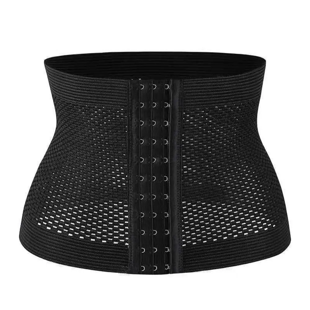 Fashion Polyester Fibre Postpartum Belt Breathable Hollow Out Girdles Shapewear Body Shaper Waist Corset Women