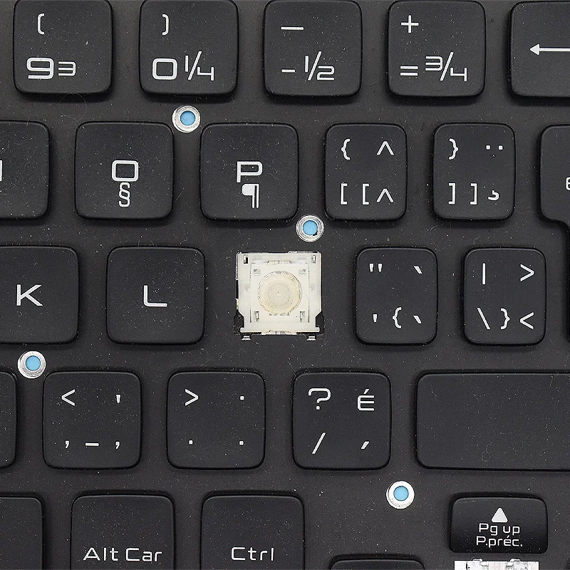 Substituição Keycap Teclado, Key Cap, Clip Scissor, Dobradiça para Dell XPS 14Z, L412z, 15z, L511z, L512z, P24G