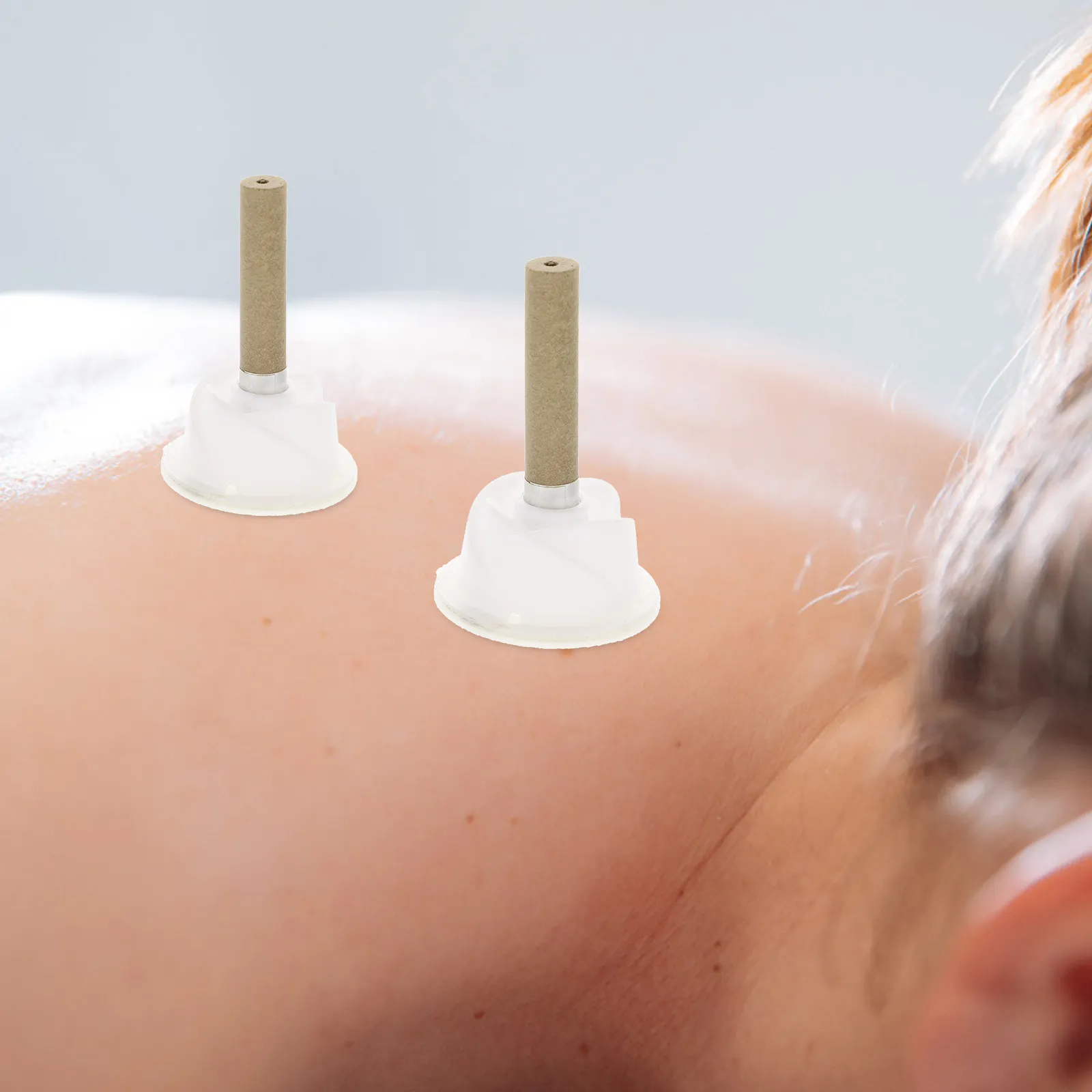 

64Pcs High-Grade Moxibustion Stickers Lightweight Portable Vent Design Smoke Overflow Pain Soothing Health Patch for Whole Body