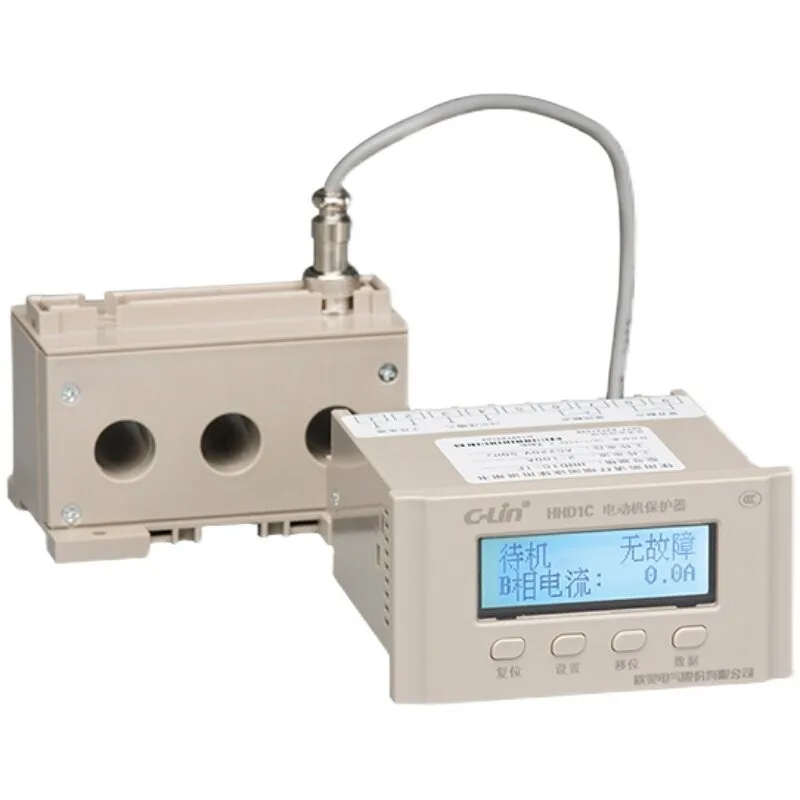 Xinling motor comprehensive protector HHD1C-1F/2F/3F digital display intelligent split display three-phase current