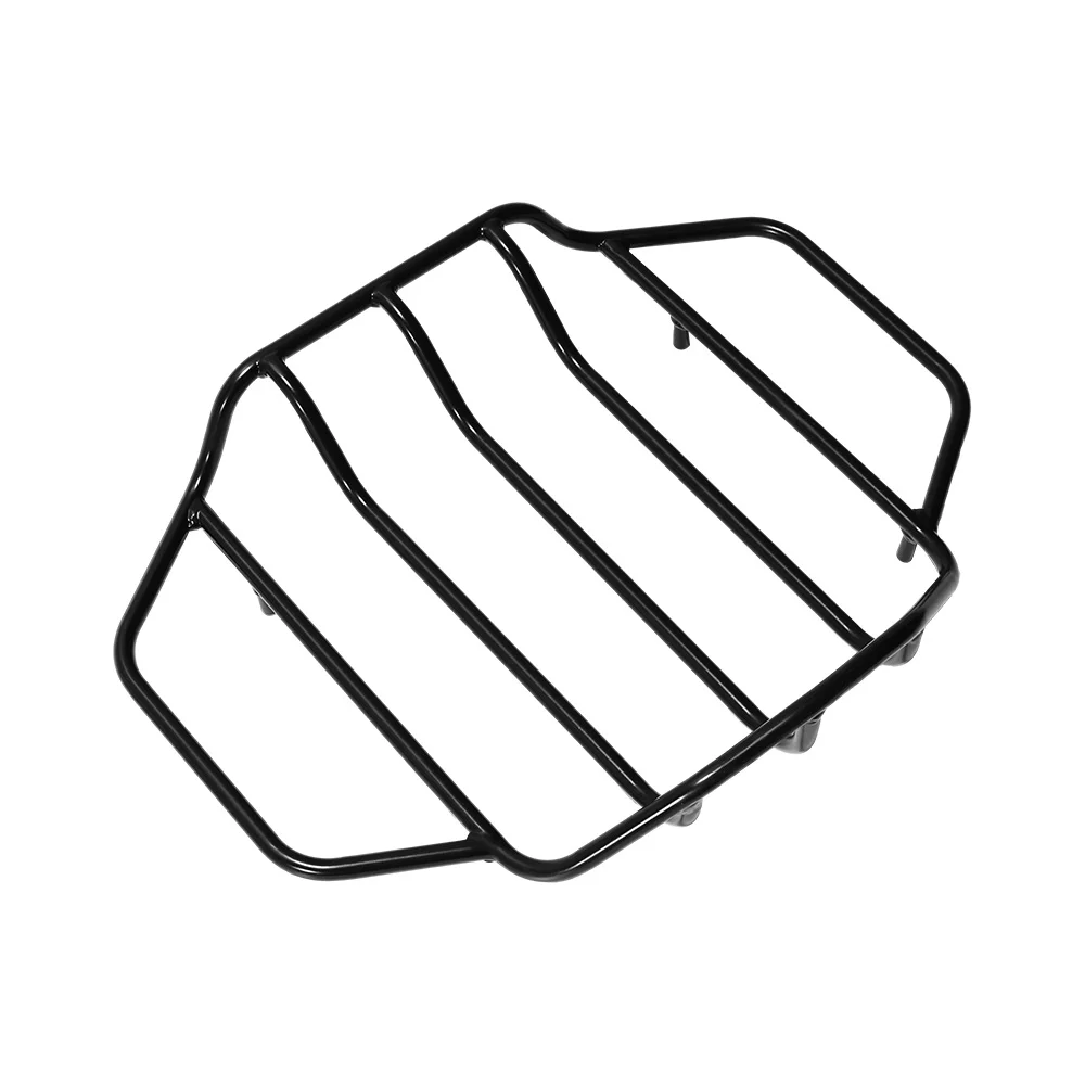 Motorcycle Tour Pack Luggage Rack Trunk Top Cargo Carrier for Street Glide Road Glide Road King Electra Glide FLHR FLHX FLHT Kit