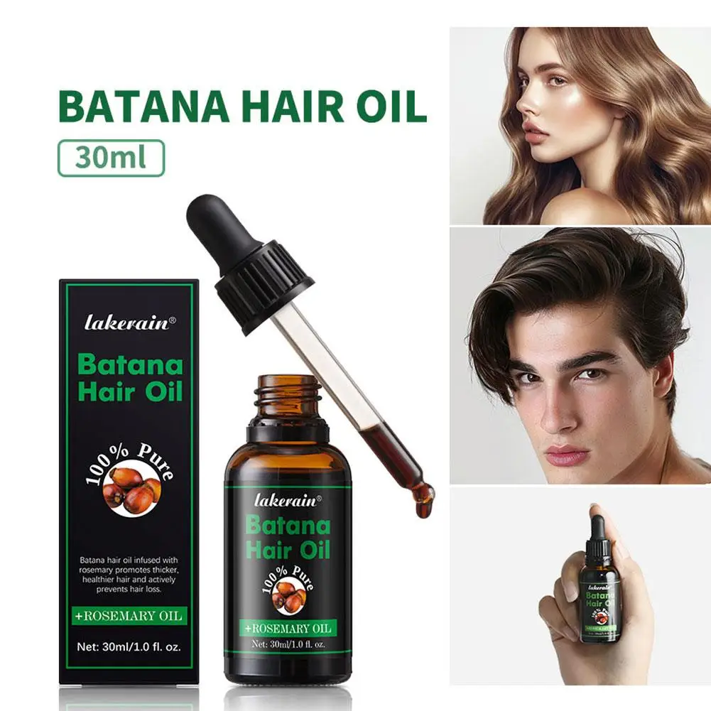 Batana Oil Serum Natural Anti-Hair Loss Repair หัวล้าน Deep Moisturizing Scalp ช่วยเพิ่มผม Fast Growth ผลิตภัณฑ์